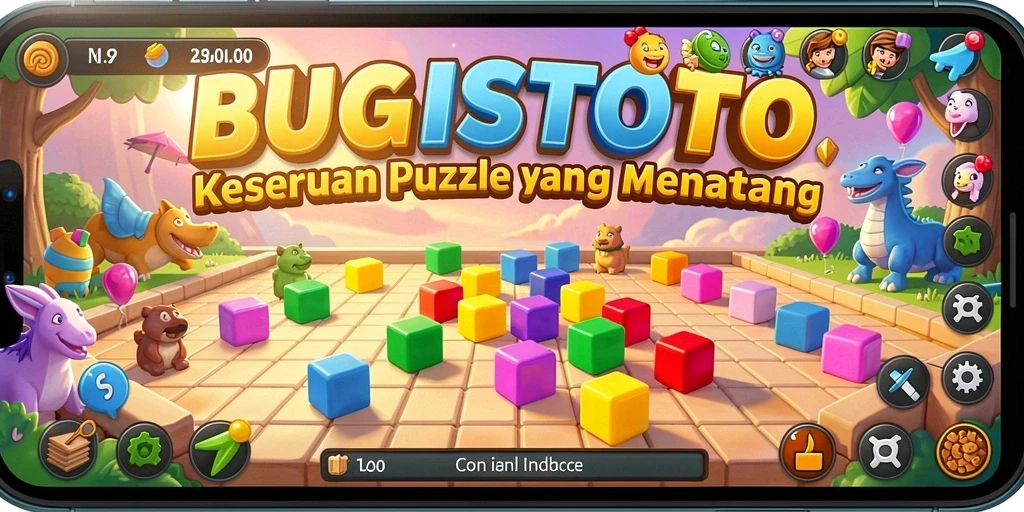 Gameplay BUGISTOTO yang menantang dan seru.