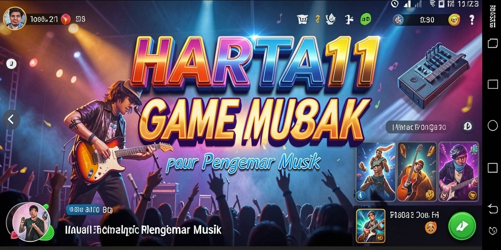 Tampilan menarik dari gameplay HARTA11 yang seru dan interaktif.