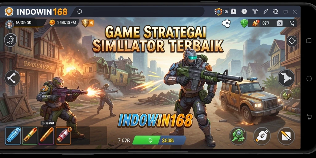 Screenshot menarik dari gameplay intens di INDOWIN168.
