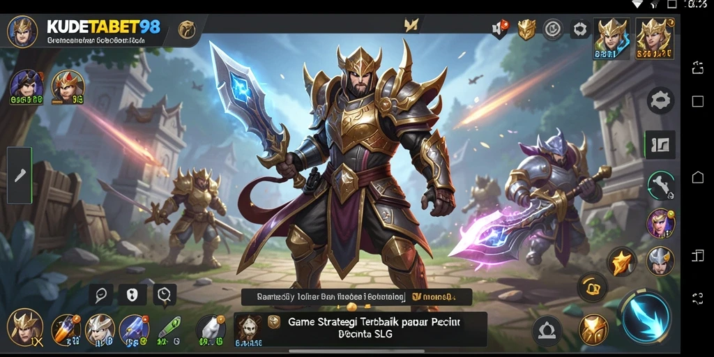 Gameplay mendebarkan dalam KUDETABET98 dengan strategi yang intens.
