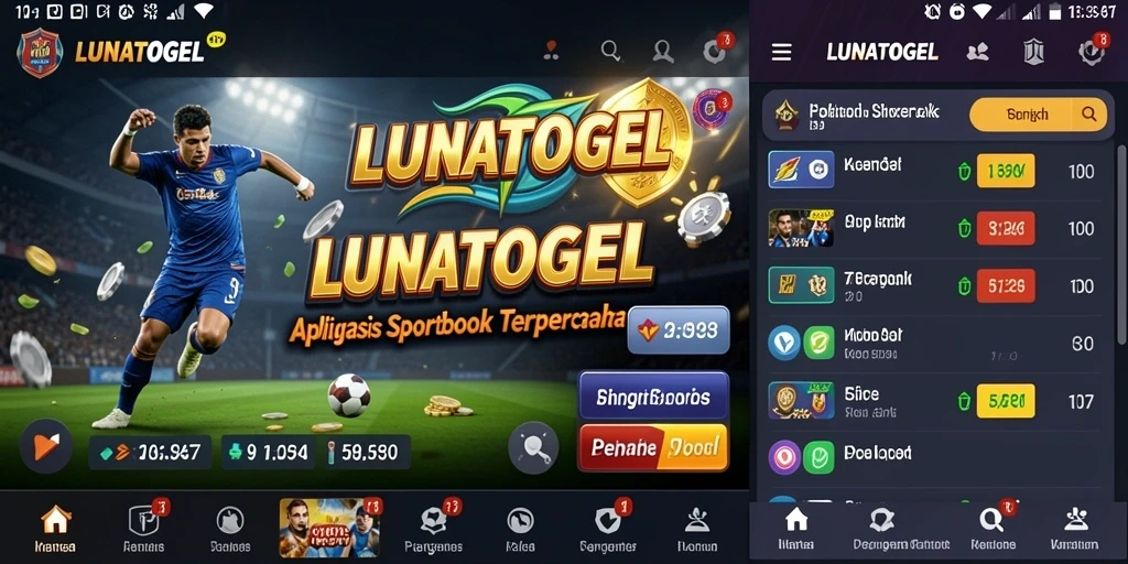 Tampilan menarik selama gameplay taruhan di LUNATOGEL.