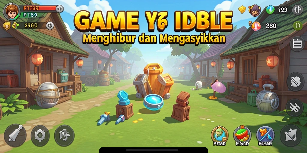 Screenshot utama PT89 menampilkan gameplay menarik dan interaksi karakter.