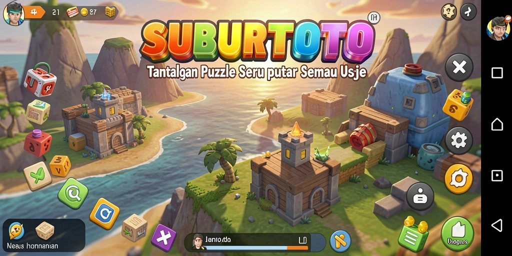 Tampilan gameplay SUBURTOTO yang menantang dan menarik.