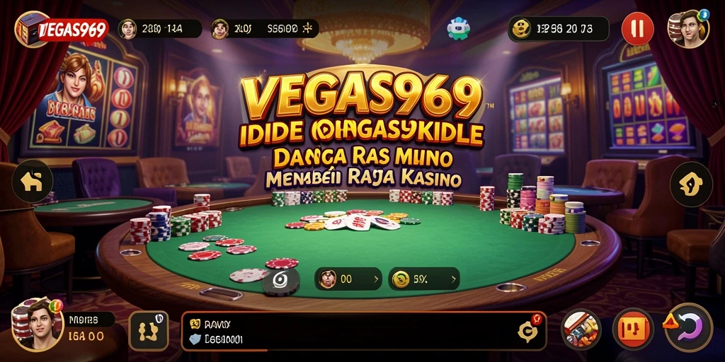 Tampilan gameplay menarik dari VEGAS969 yang penuh warna dan seru.
