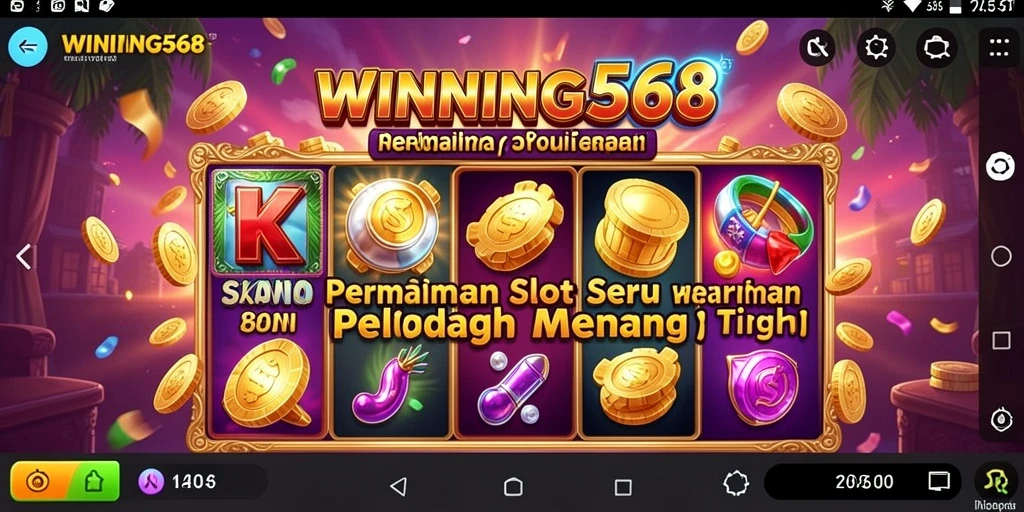 Tampilan gameplay Slot yang menonjol dan seru.