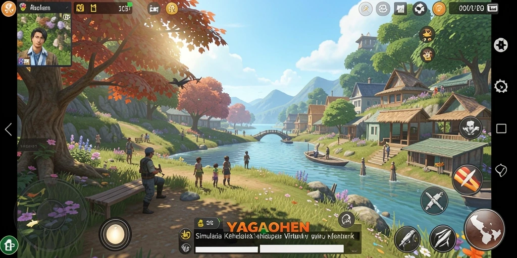 Gameplay menarik YAGAOHEN yang penuh warna dan interaktif.